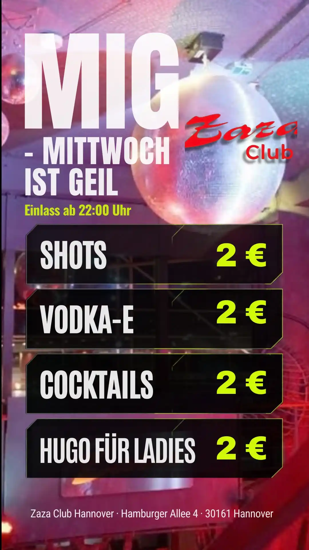 MIG – MITTWOCH IST GEIL